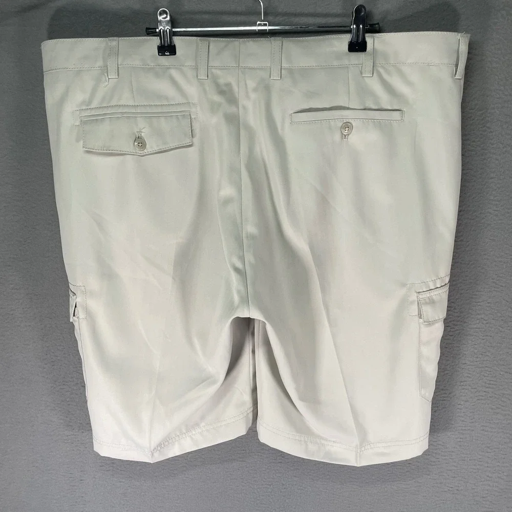 Mens Cargo Shorts Lot Size‎ 42 Island Republic Khaki Utility Hiking 2 Pair